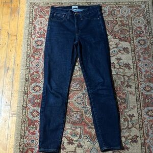 J. Crew 9” High-Rise Toothpick Jeans Size 27